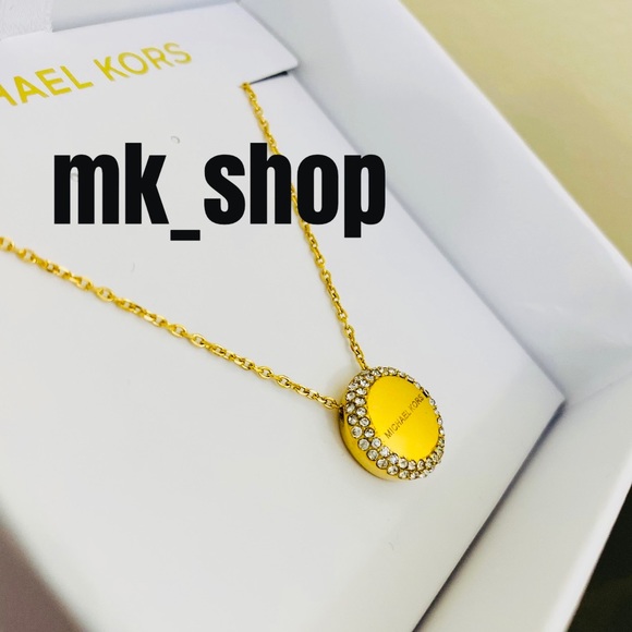 Michael Kors Gold Pendant Necklace - Picture 3 of 7
